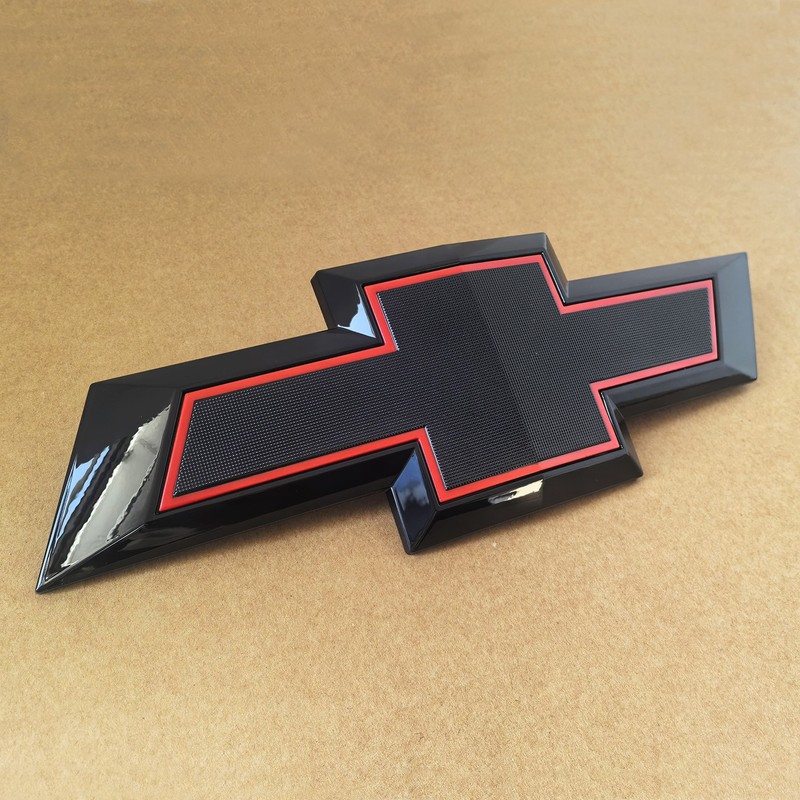 2021+ OEM Grille Bowtie Emblem Badge 3D for Tahoe Suburban Colorado Black Red gallery