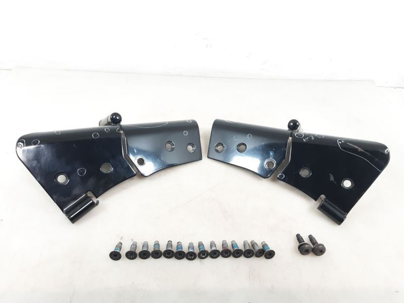 Jeep TJ Wrangler Windshield Hinges PX8 Black 1997 2002 2003 2004 2005 2006 74881 gallery