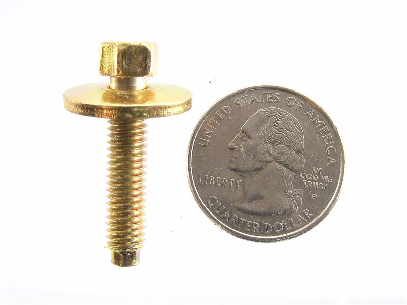 For Jeep Body Bolts & U-nut Clips- M6-1.0 x 28mm Long- 8mm Hex- 20pcs 10ea- #139 gallery