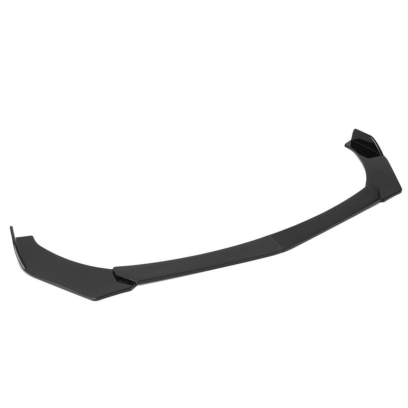 For Honda Fit 2014-2017 JDM Style Glossy Black Front Bumper Body Kit Spoiler Lip gallery