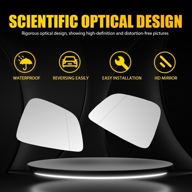 Side View Mirror Glass Heated for Volvo XC60 2010-17 Driver Passenger Side 2-20 gallery