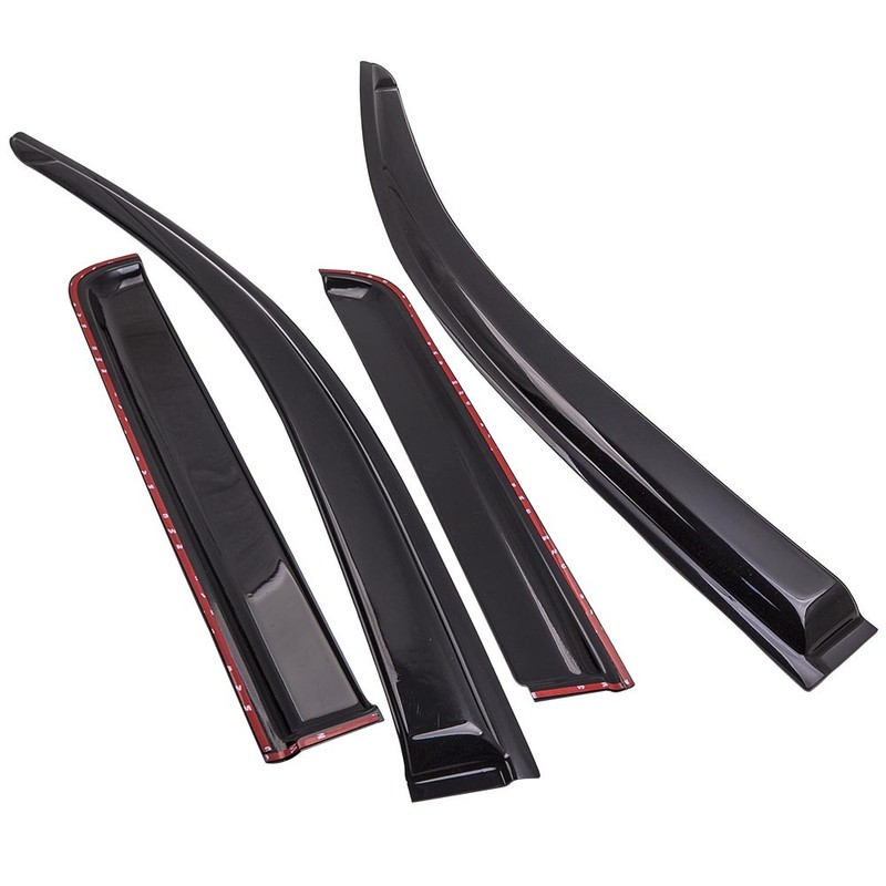 4pcs Window Visor Vents Rain Guards for Chevrolet Colorado 2015 2016 2017 2018