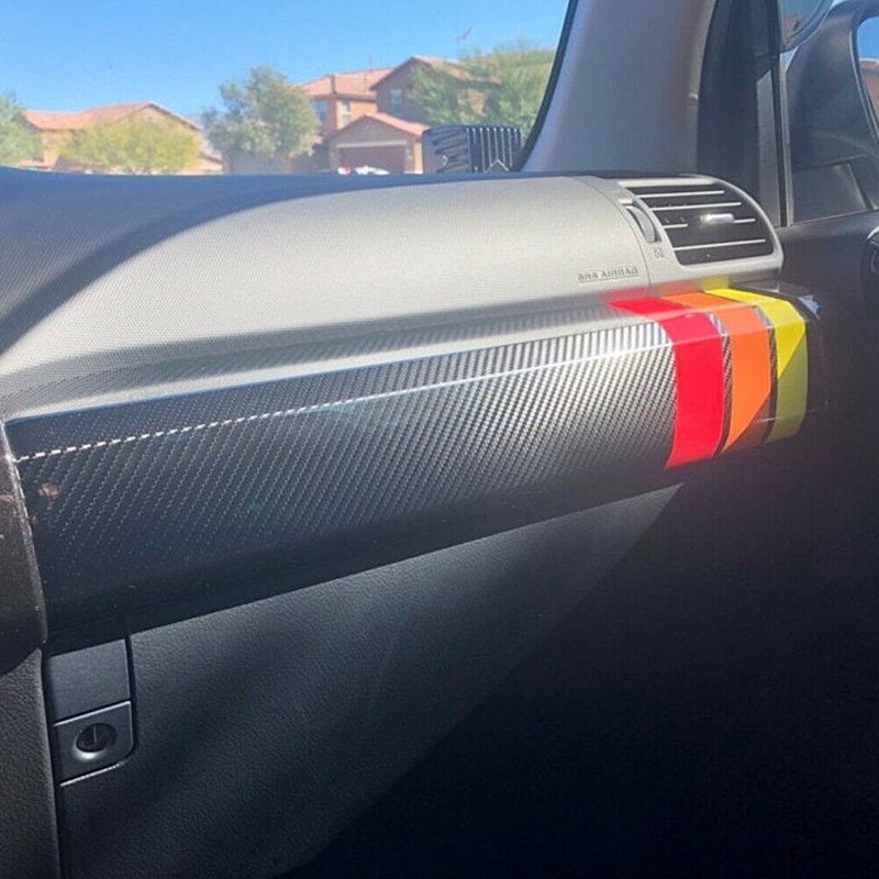 Tri-Color Stripe Sticker For Toyota Decal Tacoma TRD 4Runner Tundra Universal gallery