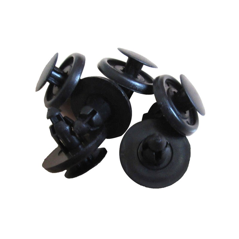 100Pcs/Set Bumper Clips Car Hole Plastic Screw Rivets Fastener Fender Push Pin gallery