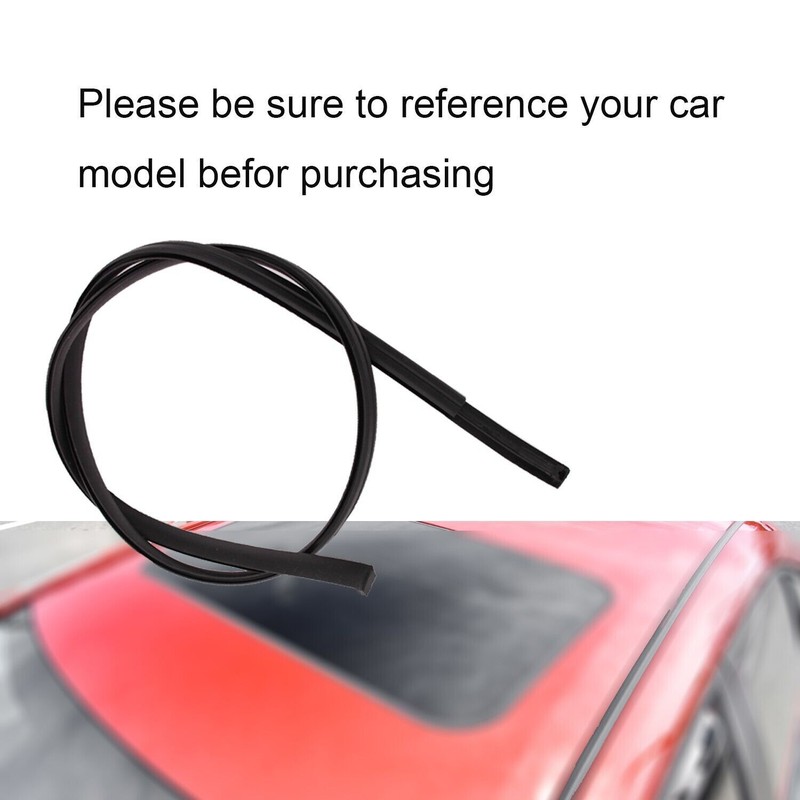 2X Left&Right Roof Drip Trim Molding Set for 14-2017 Toyota Corolla Sedan Black gallery