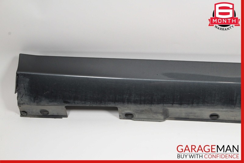 08-14 Mercedes W204 C300 Base Right Rocker Panel Side Skirt Molding Cover Gray gallery
