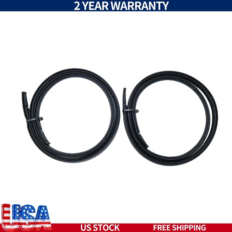 New 2PCS Roof Trim Molding Sealing Strip Fits 01-05 Lexus IS300 Fast Shipping gallery