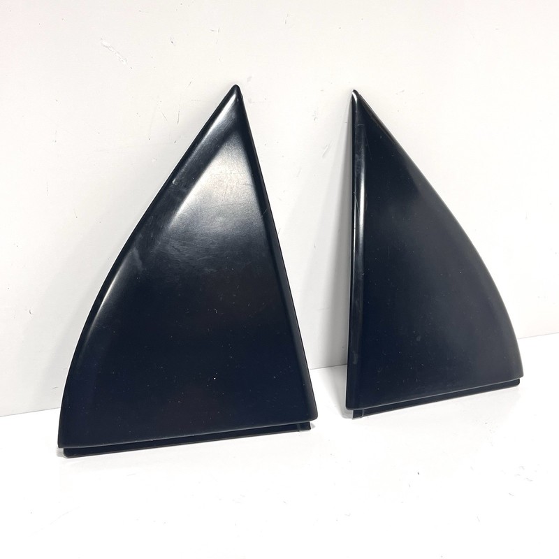 92-95 Honda Civic 4D REAR DOOR CORNER GARNISH EXTERIOR TRIM Set Left & Right OEM gallery