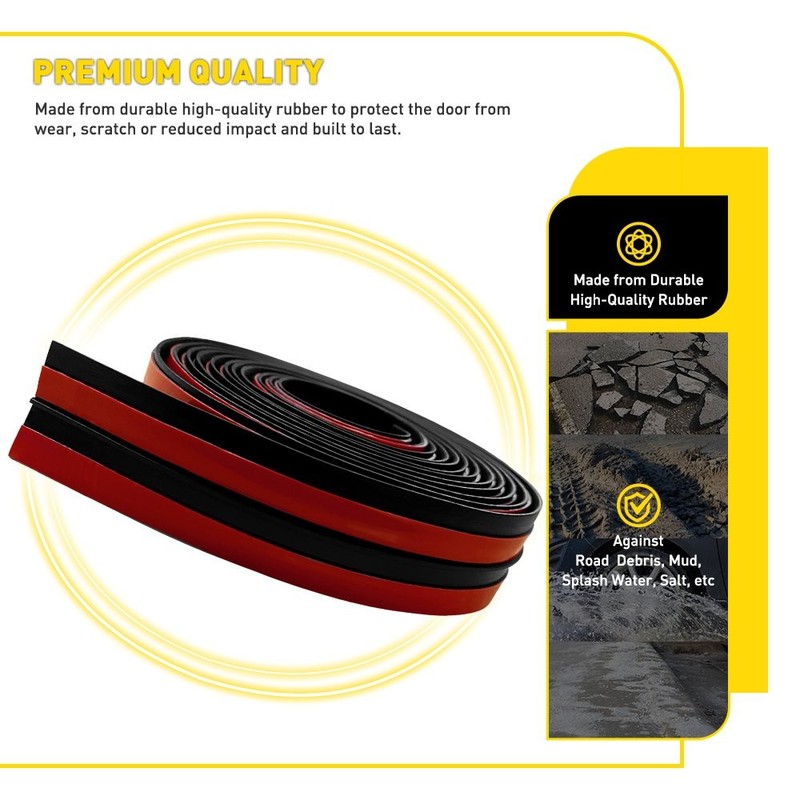 30MM Car Windshield Trim Edge Molding Protector Guard Rubber Auto Seal Strip 1~5 gallery