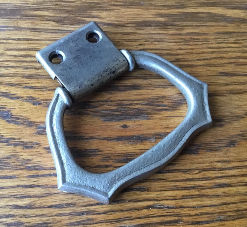 1920s 1930s DOOR GRAB PULL HANDLE vtg interior trim accessory-