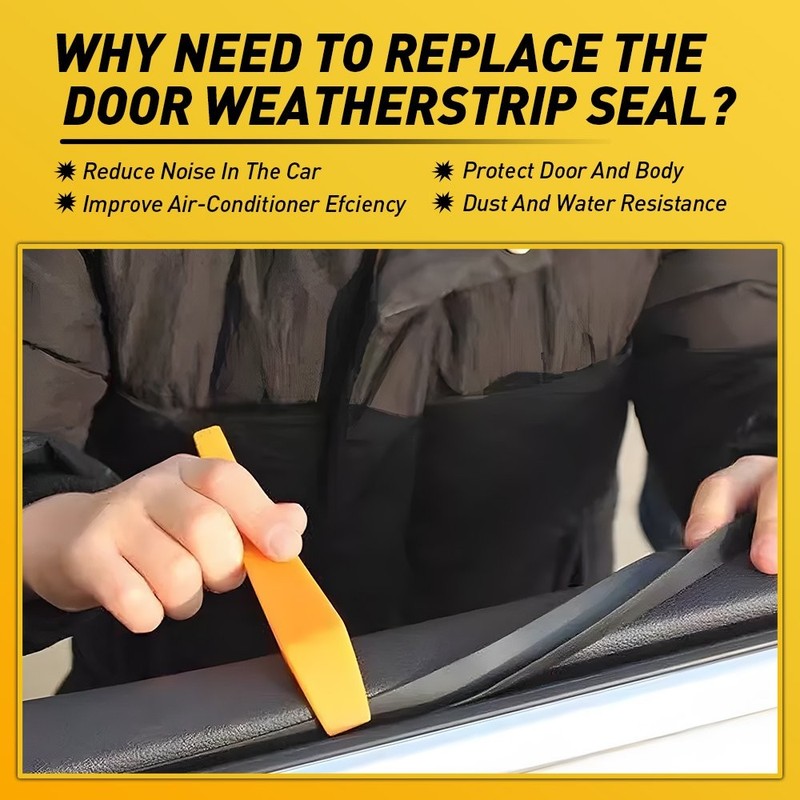 4M V-Shape Car Door Window Edge Moulding Weatherstrip Seal Trim Strip Rubber USA gallery