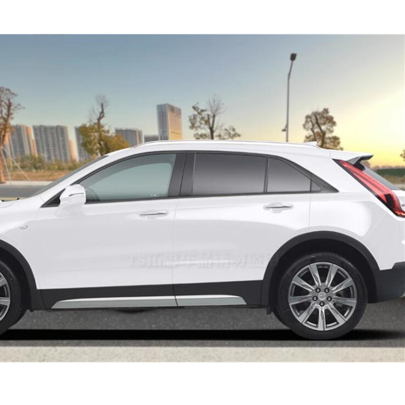 10PCS Window Strip Trim Seal Belt Trim for Cadillac XT4 2019-24 2025 Gloss Black gallery
