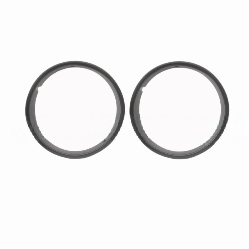 Matte Black Headlight Bezels Cover Trim Fit For Jeep Wrangler TJ 1997-2006 A