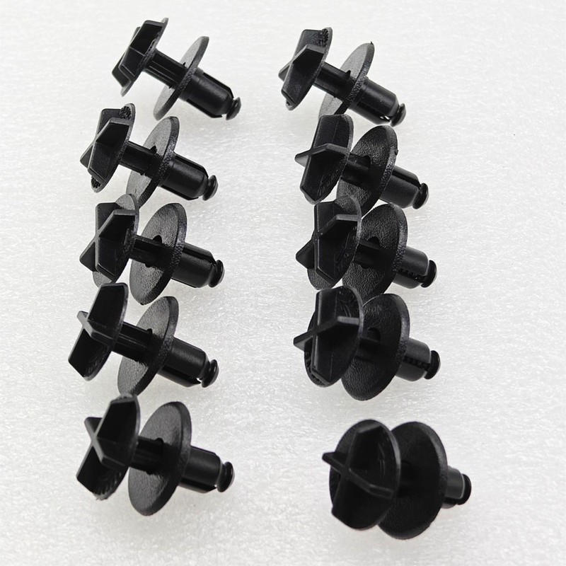 Car Bumper Engine Cover Snap Screw Fastener Push Clips Fit For Jaguar XJ F-Type gallery