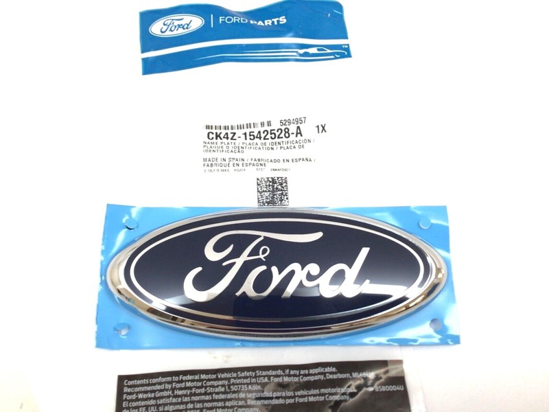 2015-2022 Ford Transit Rear Cargo Door blue oval Ford Emblem Nameplate new OEM