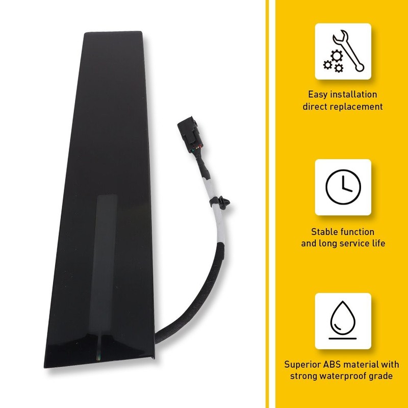 Left Driver Side Door Entry Keypad Pillar Molding Trim For 2011-19 Ford Explorer gallery