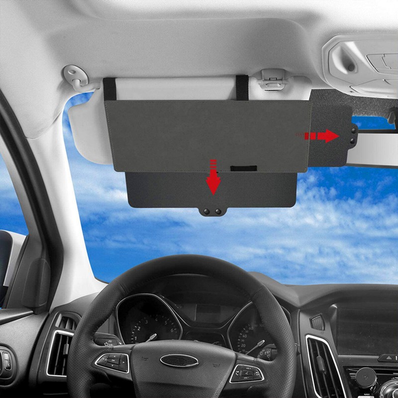 Extender Sun Visor Anti-glare Block For Driver Window Sunshade Car Accessories