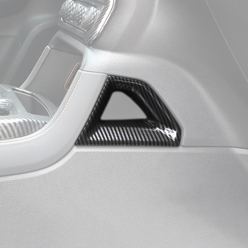 Fit for Ford Ranger 23-25 ABS Carbon Fiber Gear Shift Both Side Cover Trim Frame gallery