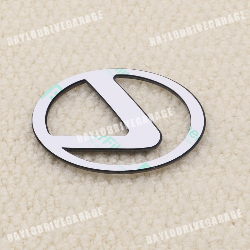Rear Emblem For 2014-2020 IS250 IS350 IS300 IS200T GS350 Black Badge 3D Decal gallery