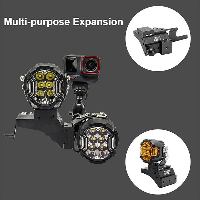 A-pillar Spotlight Searchlight Holder Quick-release Bracket For Toyota Tacoma gallery