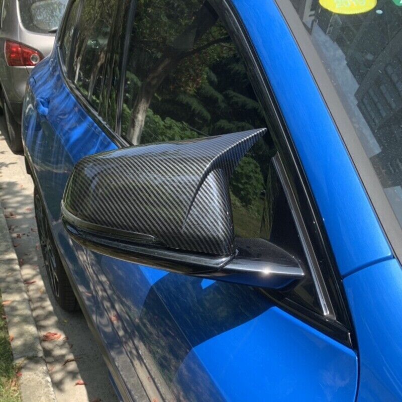 Carbon Fiber Mirror Cover Housing Cap FOR BMW X1 F48 X2 F39 F48 F49 F52 G29 F40 gallery