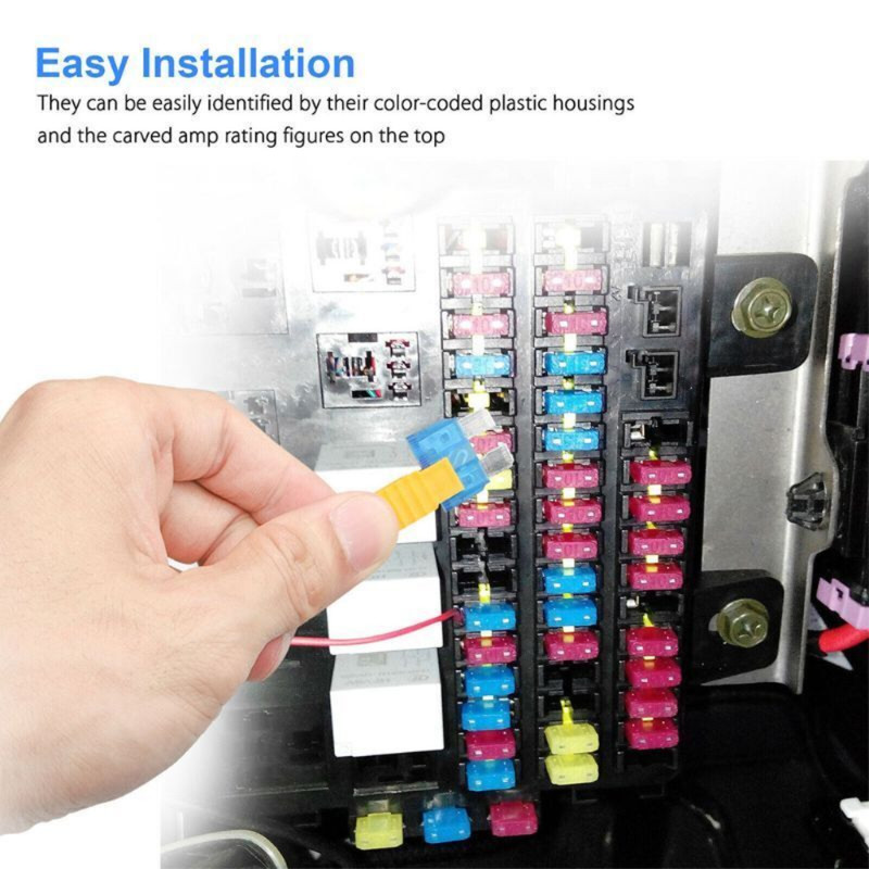 220pcs Car Truck Auto Blade Fuse Automobile Assortment Kit Box Set for Vehicles gallery