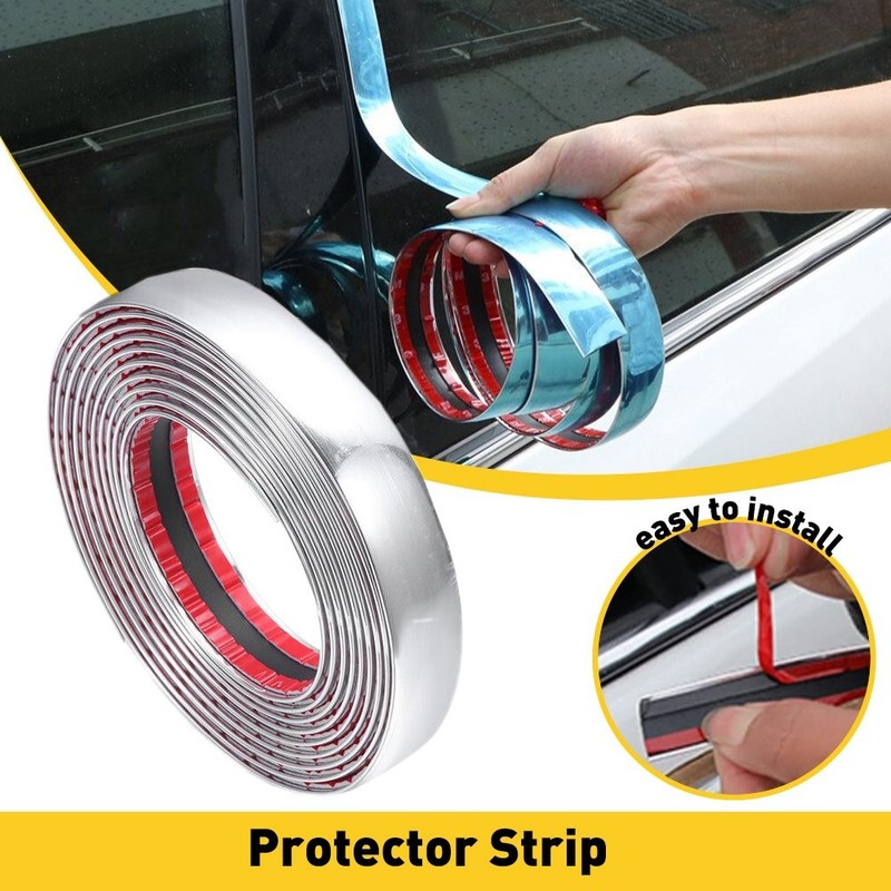 20mm 16ft Auto Trim Car Trunk Body Side Door Window Bumper Protector Strip