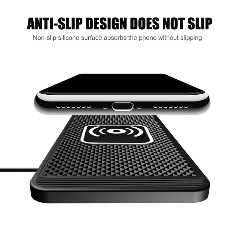 Wireless Car Phone Charger Fast Charging Pad Launch Mat Stand Dock Universal 10W gallery