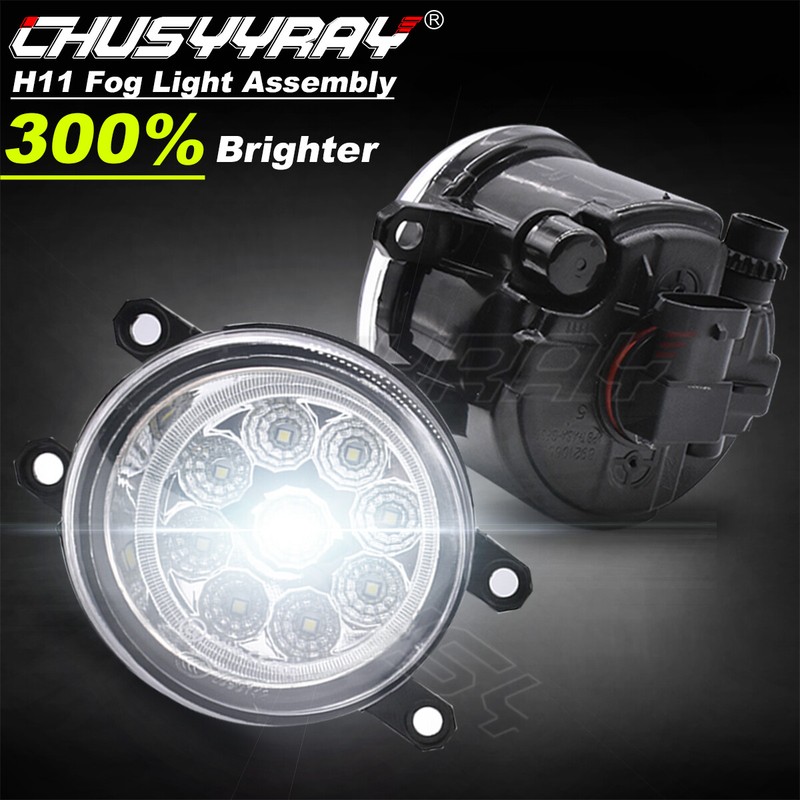 Pair Fog Lights Lamp Left & Right Side For 2012-2014 Toyota Tacoma