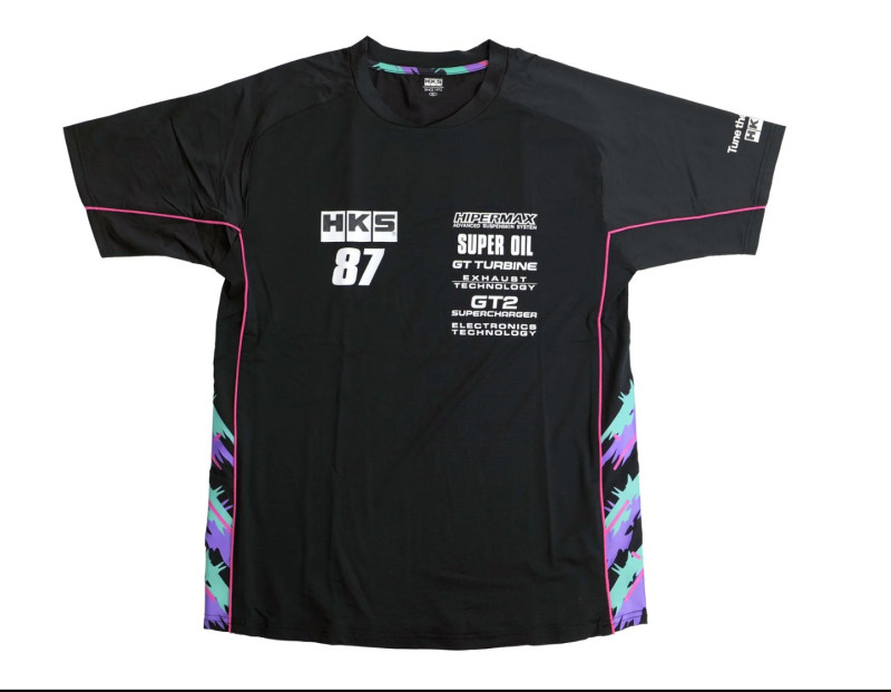 HKS Team T-Shirt 2025 Large – Comfortable Automotive Apparel