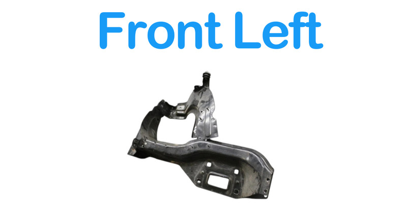 06-12 Mercedes ML320 W164 GL450 Front Left Driver Headlight Support Bracket Oem gallery