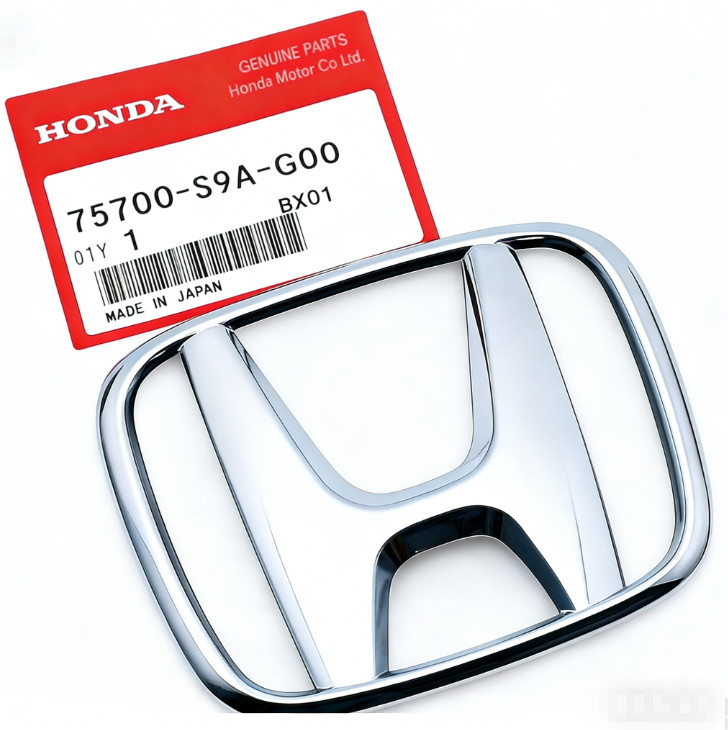 | For Accord CR-V 75700-S9A-G00 Grille Mounted Chrome Honda Emblem Nameplate NEW