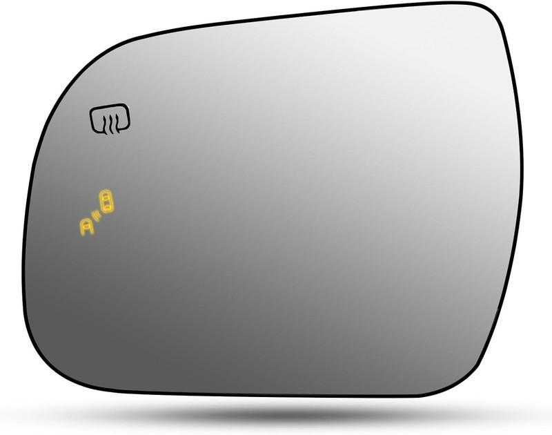 Driver/Passenger Side Mirror Glass Heated – Mirrors For Toyota Sienna 2011-2019