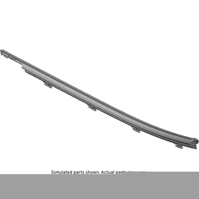 Exterior Bright Chrome Rear Passenger Side Door Window Belt Reveal Molding