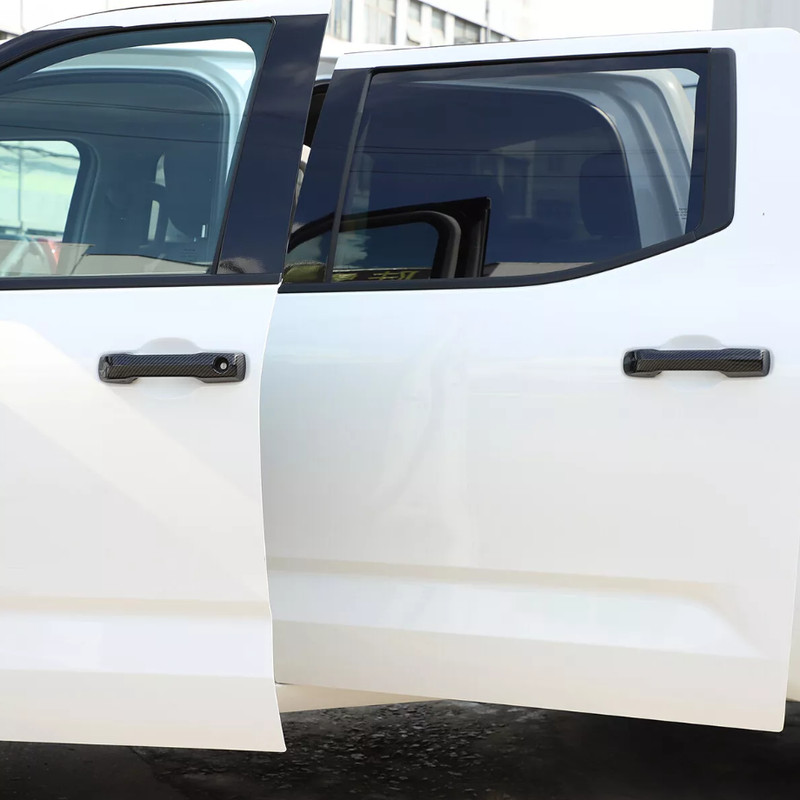 Car Door Handle Cover Trim For Toyota Tundra 2022-2026 Accessories Carbon Fiber gallery