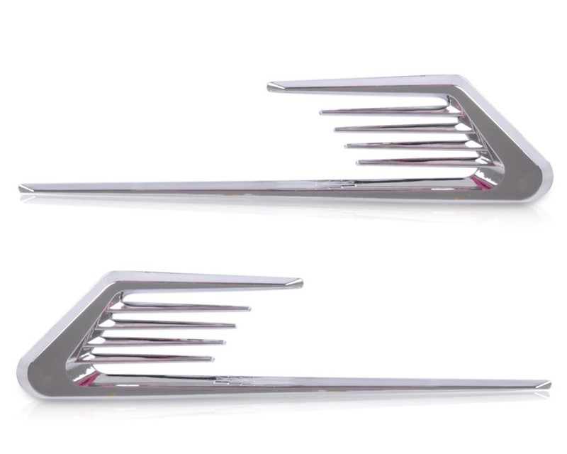 2pcs Side Air Flow Fender Intake Vent Trim LH RH For Honda Accord Prelude Fit gallery