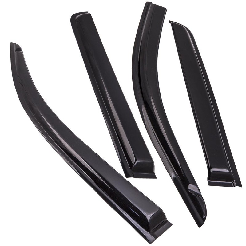 4x Window Visors Sun Rain Guards for Chevrolet Colorado 2015 2016 2017 2018 New