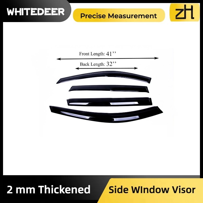 Fits for Nissan Rogue 2014-2020 Side Window Visor Sun Rain Deflector Guard gallery