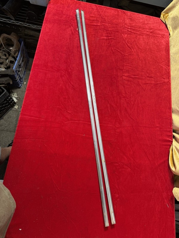 1942 1946 1947 CHEVROLET COUPE & CONVERTIBLE PAIR DOOR BELT TRIM MOULDINGS OG GM gallery