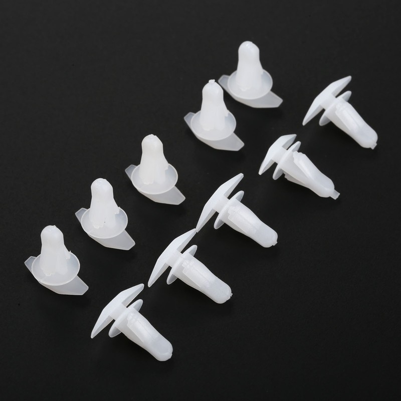 10x Door Weatherstrip Clips Rubber Seal Trim Gasket Fasteners 6mm Hole for A4