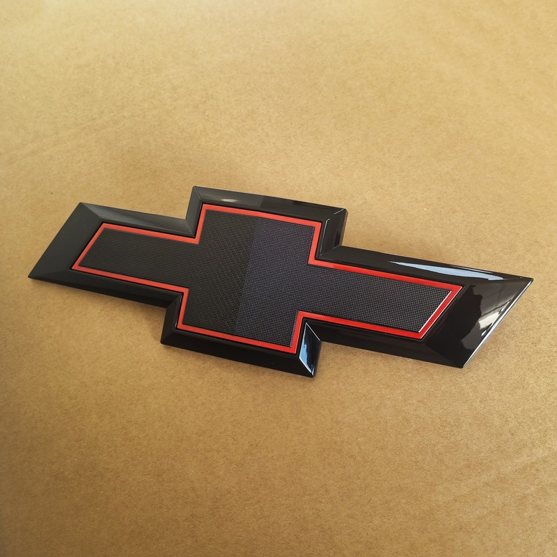 2021+ OEM Grille Bowtie Emblem Badge 3D for Tahoe Suburban Colorado Black Red gallery