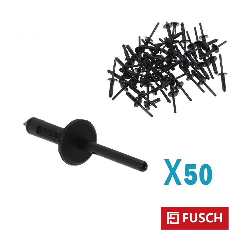 3/16″ (5mm) Hole Size Blind Rivet Bumper Lower Cover Clips for Ford GM VW Chrysl