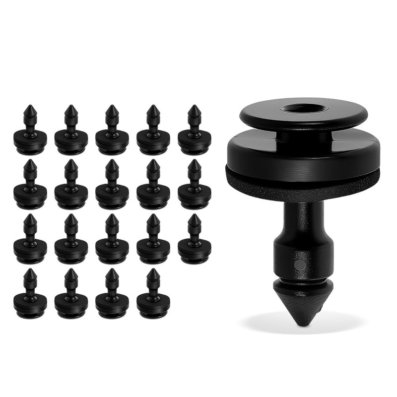 20Pcs 7.2mm Nylon Trim Panel Retainer Clips with Sealer for Jaguar XJ XJ6 XJR XF gallery