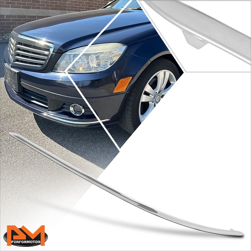For 08-11 Mercedes-Benz C300 C350 Front Driver Left Side Bumper Cover Molding