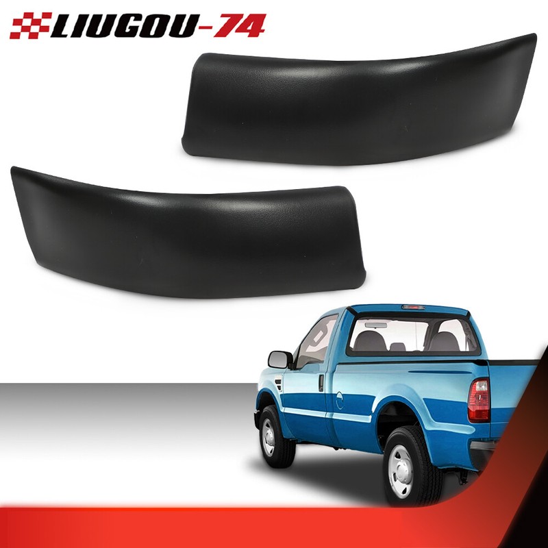 Fit For Ford F-250 Super Duty Cab Black Corner Roof Molding Set of 2 LH & RH gallery