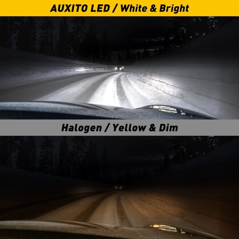 6x AUXITO H11 9005 9006 LED Fog Headlight Light Kit 36000LM Canbus High Low Beam gallery