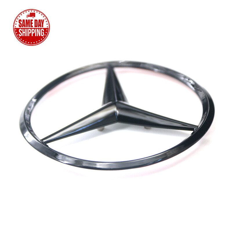 FOR MB W222 S Gloss Black Star Trunk Emblem AMG S63 S65 S550 Rear Badge gallery