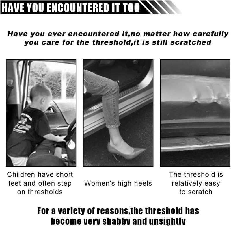 Customized For Honda 9Pcs Carbon Fiber Look Door Sill Trunk Threshold Protector gallery