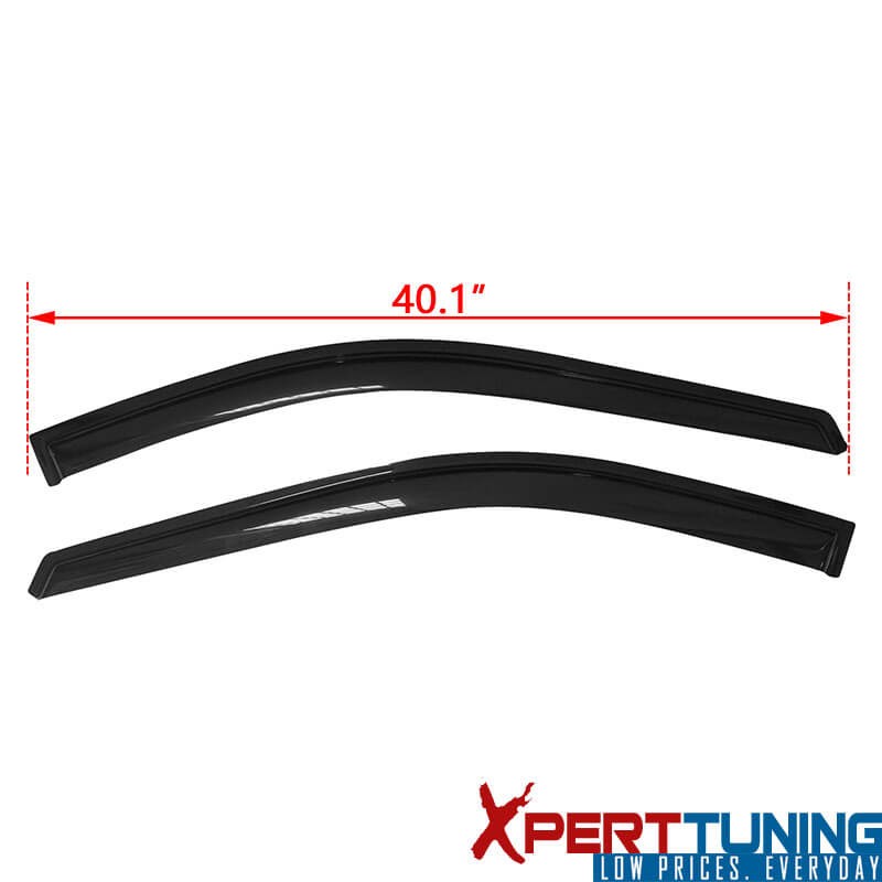 Fits 96-07 Chrysler Town & Country Caravan Window Visors Vent Guard Acrylic 2PC gallery