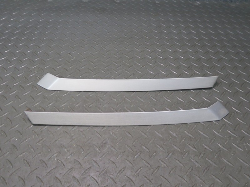 90-93 MERCEDES W124 300E SET OF 2 LEFT & RIGHT EXTERIOR C PILLAR MOLDING OEM